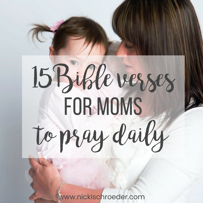 bible verses for moms