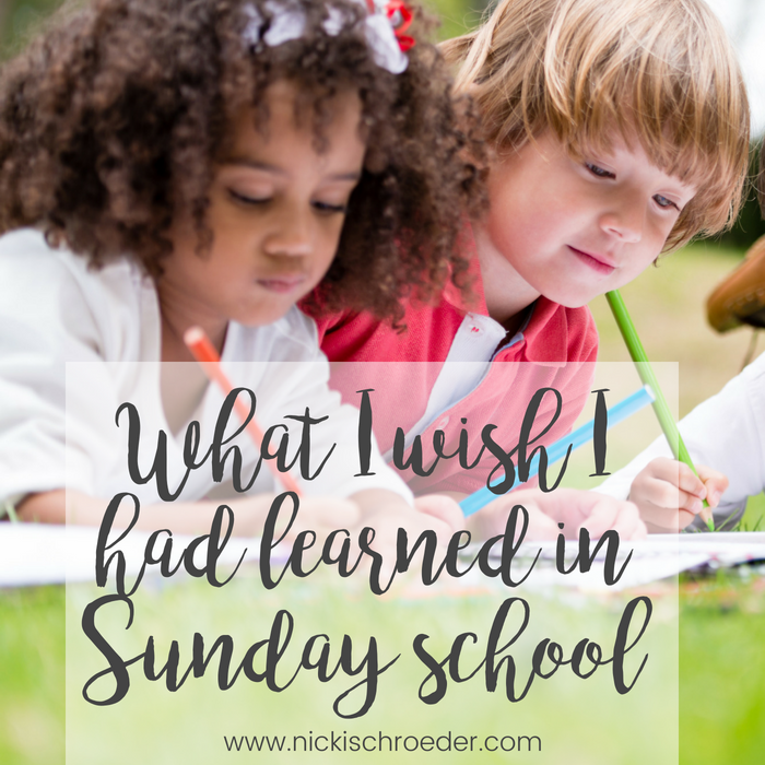 sunday school messes