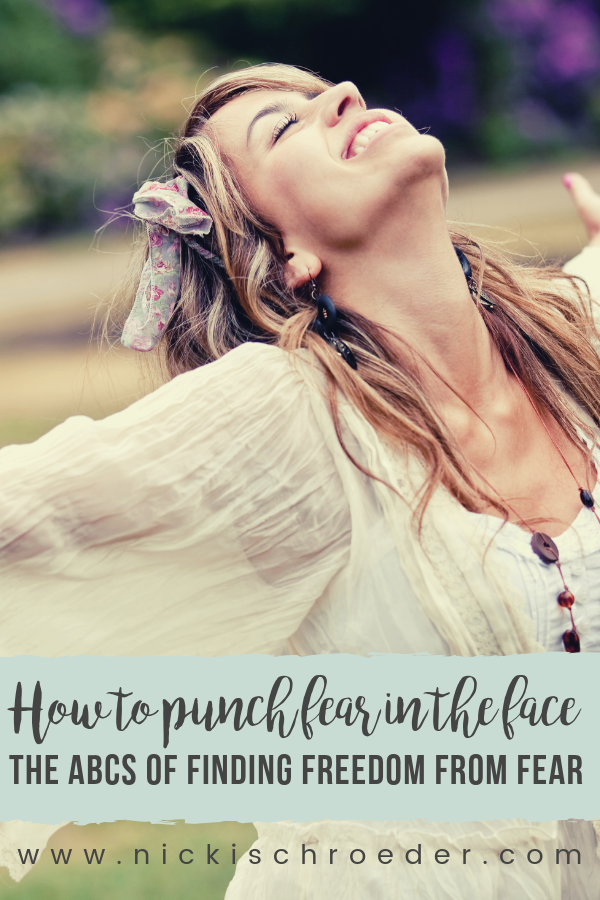 how to punch fear in the face