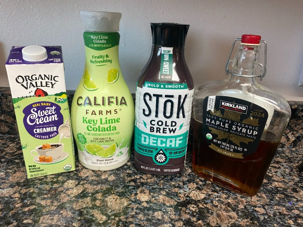 keylime iced coffee recipe iced coffee with key lime and sweet cream