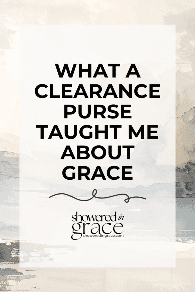 what a clearance purse taught me about grace with nature image background